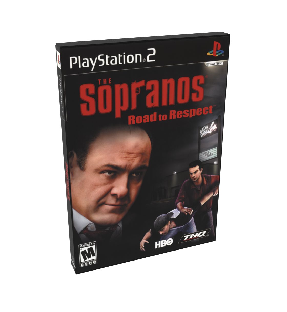 Sopranos, The Road To Respect | NTSC | Playstation 2 | PS2 | En | Reproduction Case and Booklet - NO GAME