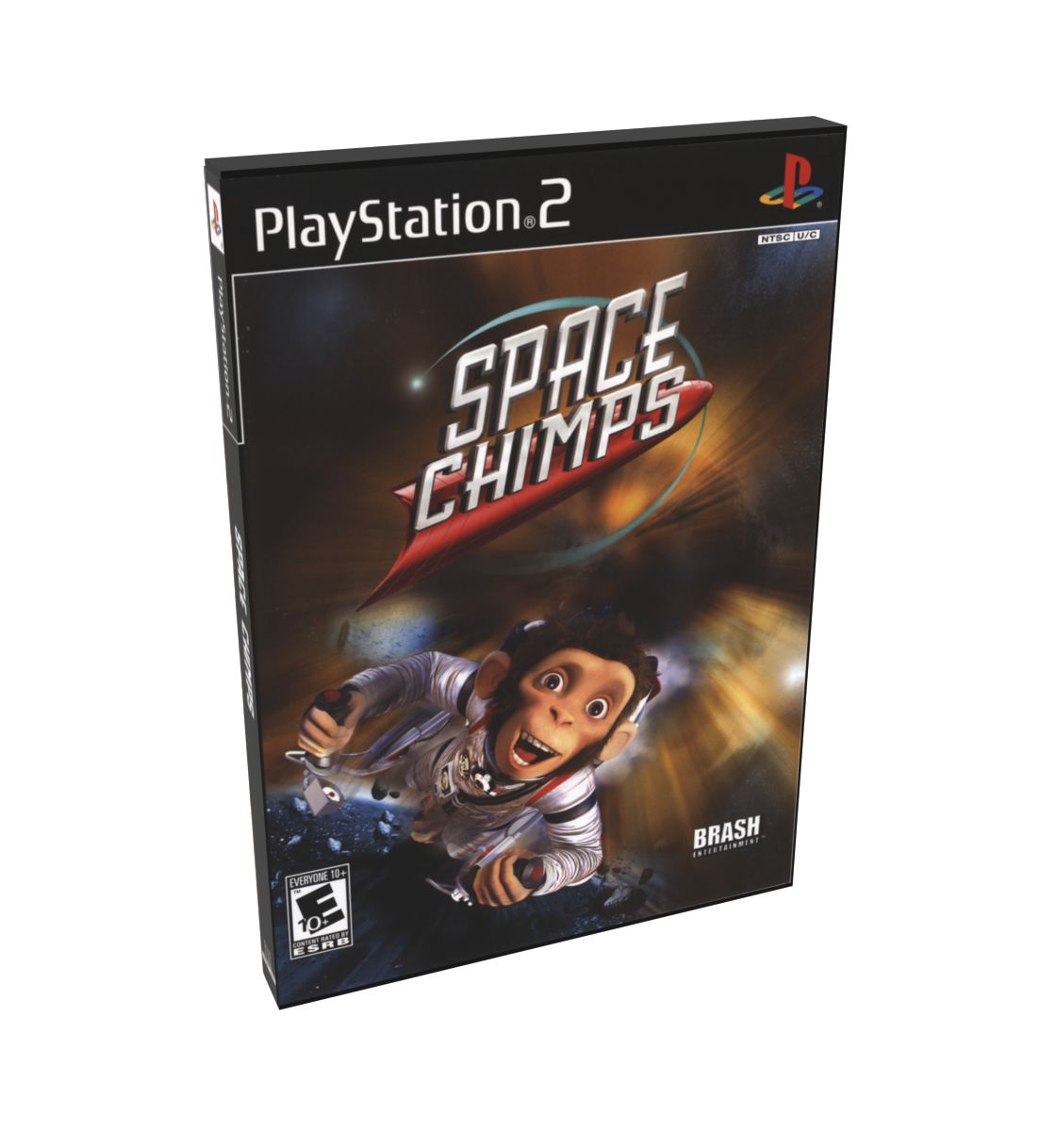 Space Chimps | NTSC | Playstation 2 | PS2 | En | Reproduction Case and Booklet - NO GAME