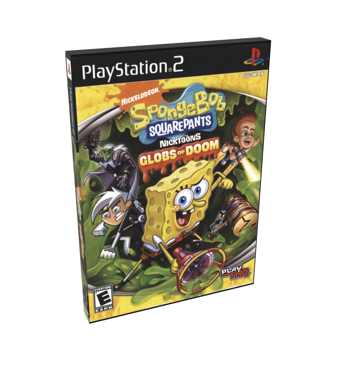 SpongeBob SquarePants featuring NickToons Globs of Doom | NTSC | Playstation 2 | PS2 | En | Reproduction Case and Booklet - NO GAME