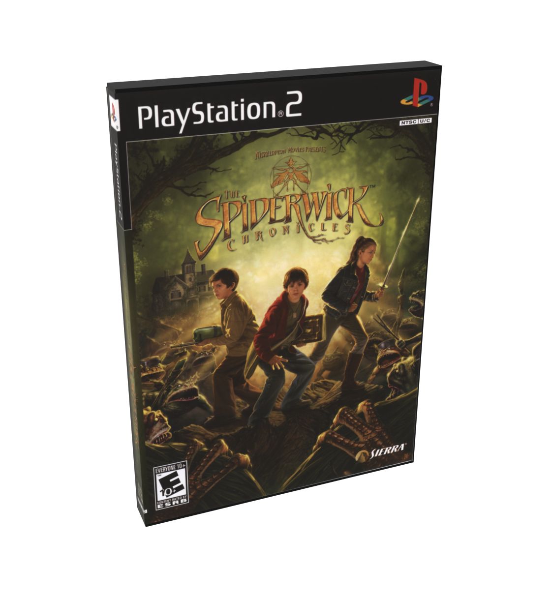 Spiderwick Chronicles, The | NTSC | Playstation 2 | PS2 | En | Reproduction Case and Booklet - NO GAME
