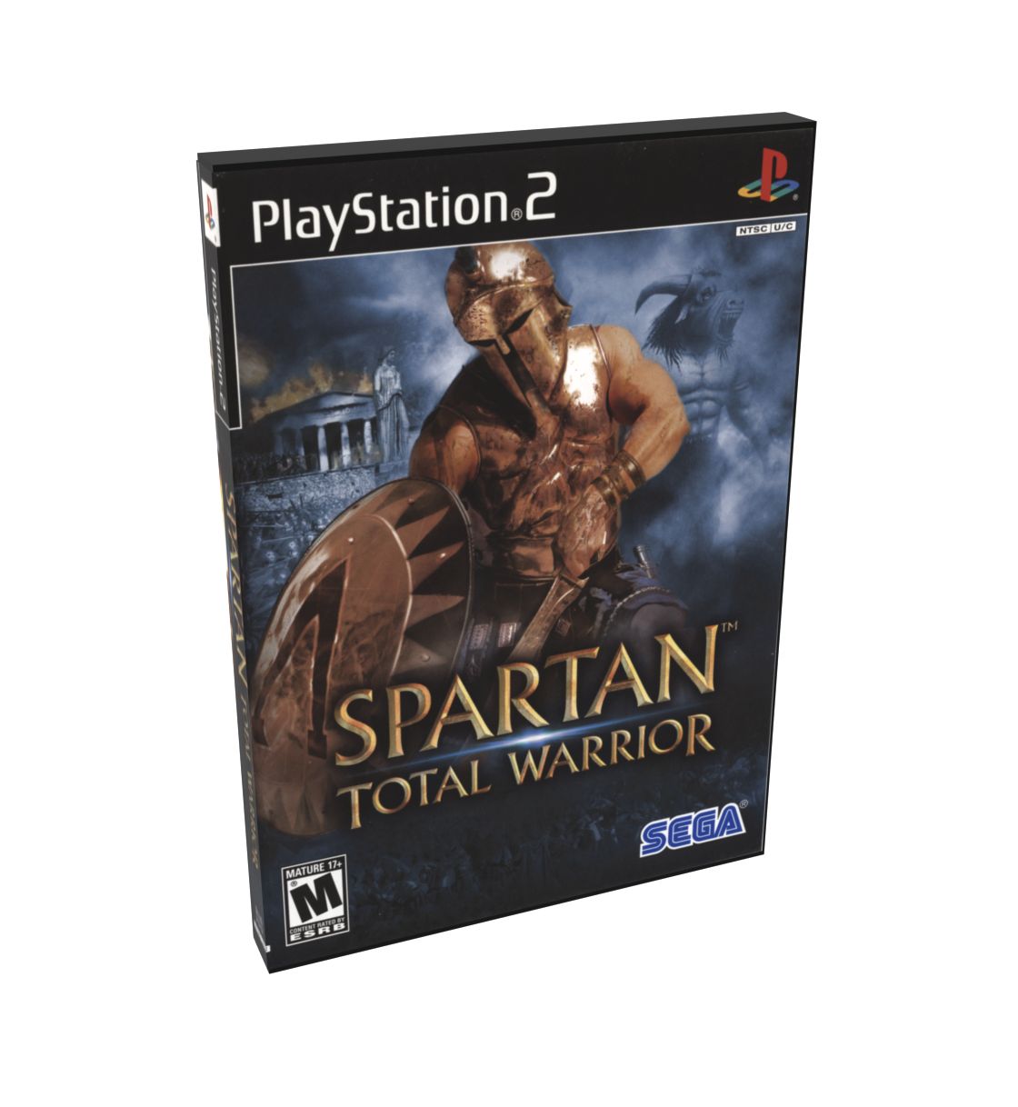Spartan Total Warrior | NTSC | Playstation 2 | PS2 | En | Reproduction Case and Booklet - NO GAME