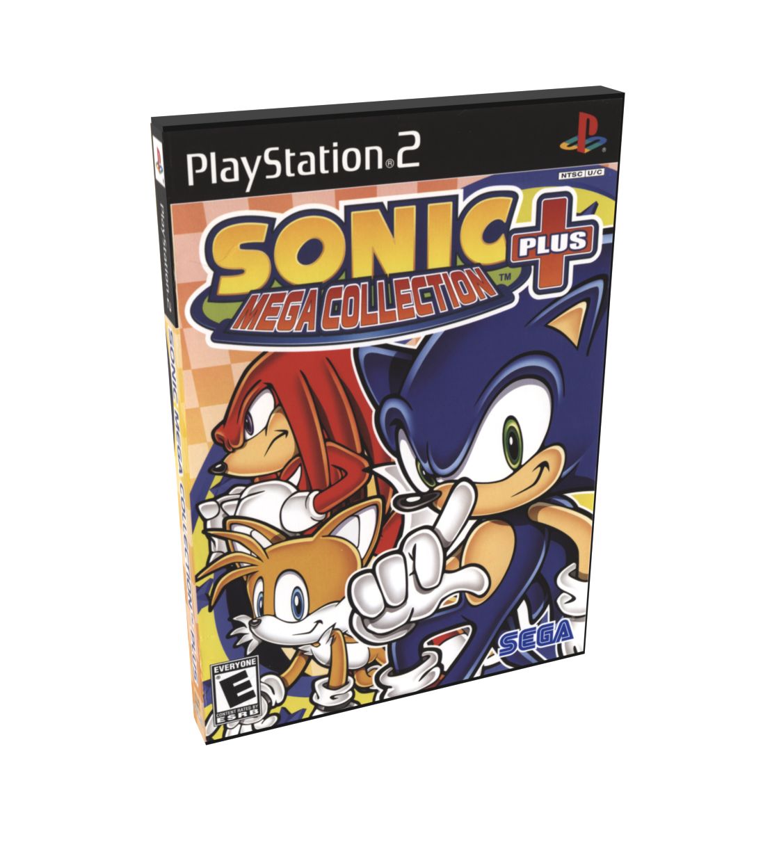 Sonic Mega Collection Plus | NTSC | Playstation 2 | PS2 | En | Reproduction Case and Booklet - NO GAME