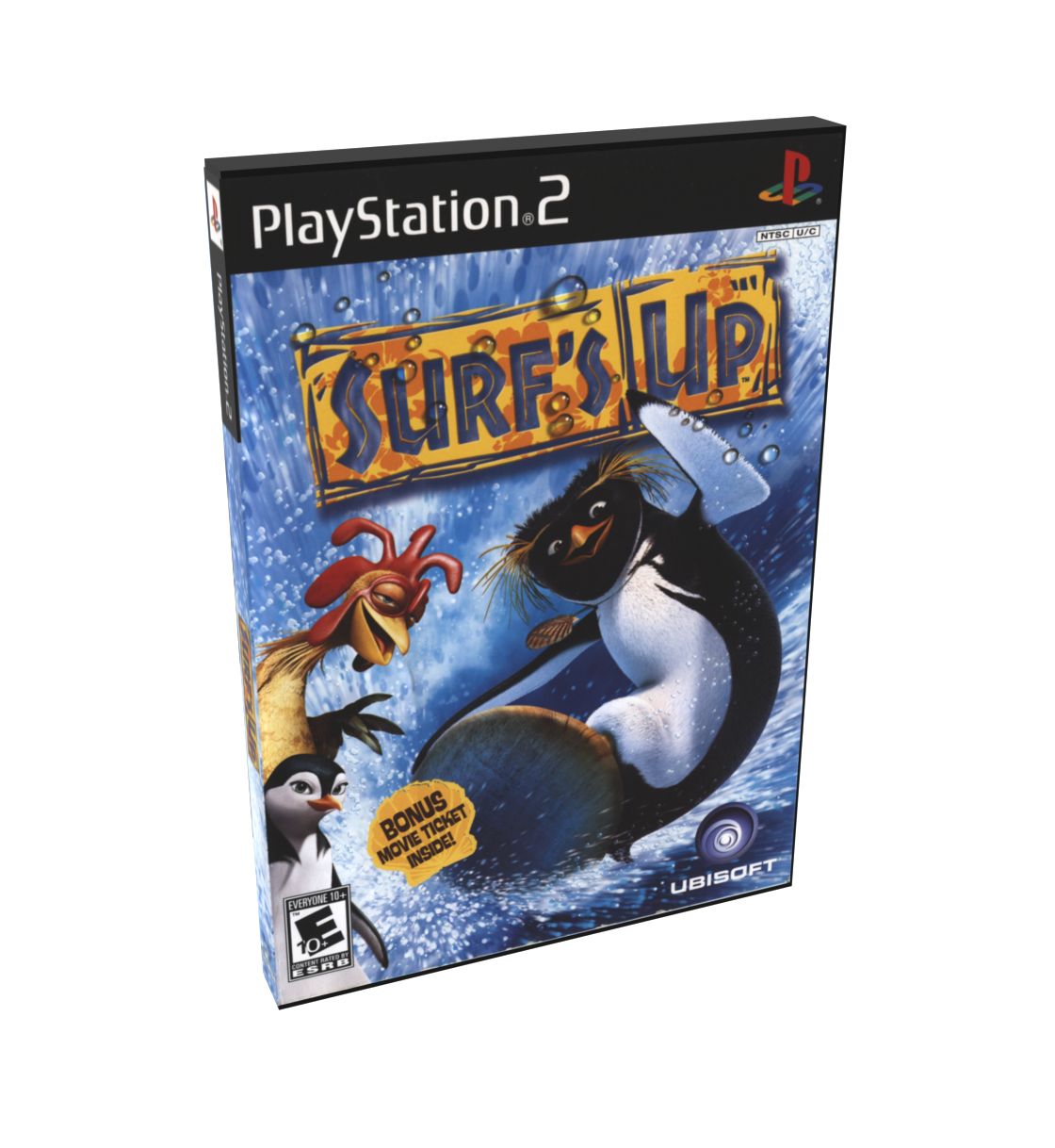 Surf&#39;s Up (Movie) | NTSC | Playstation 2 | PS2 | En | Reproduction Case and Booklet - NO GAME