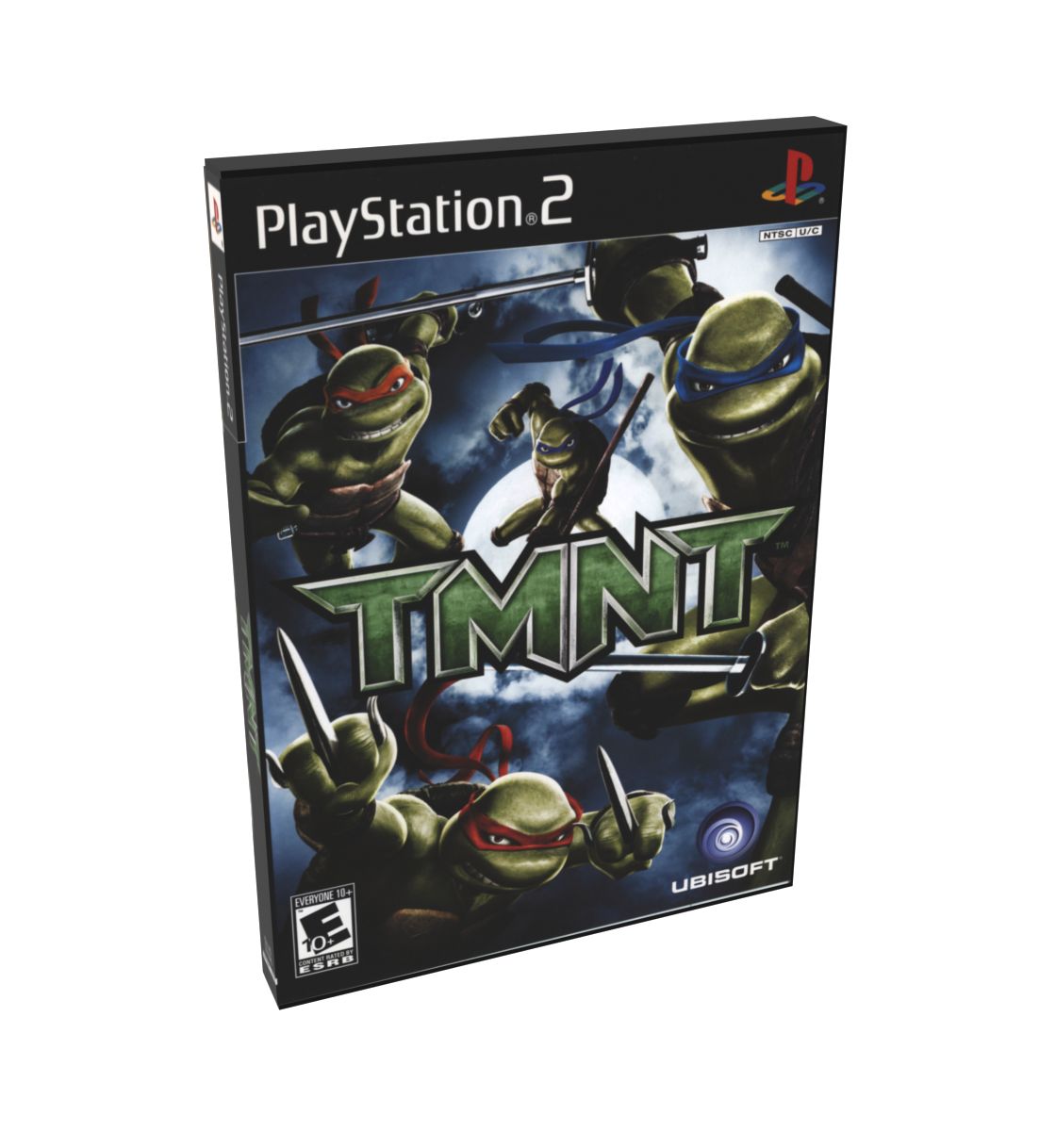 T.M.N.T. Teenage Mutant Ninja Turtles | NTSC | Playstation 2 | PS2 | En | Reproduction Case and Booklet - NO GAME