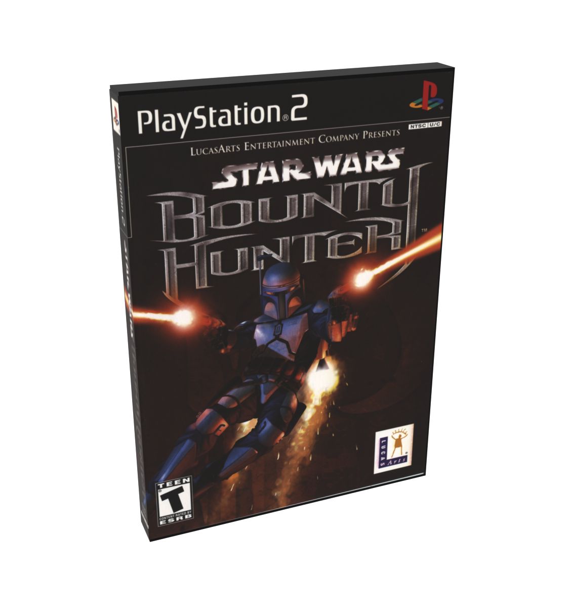 Star Wars Bounty Hunter | NTSC | Playstation 2 | PS2 | En | Reproduction Case and Booklet - NO GAME