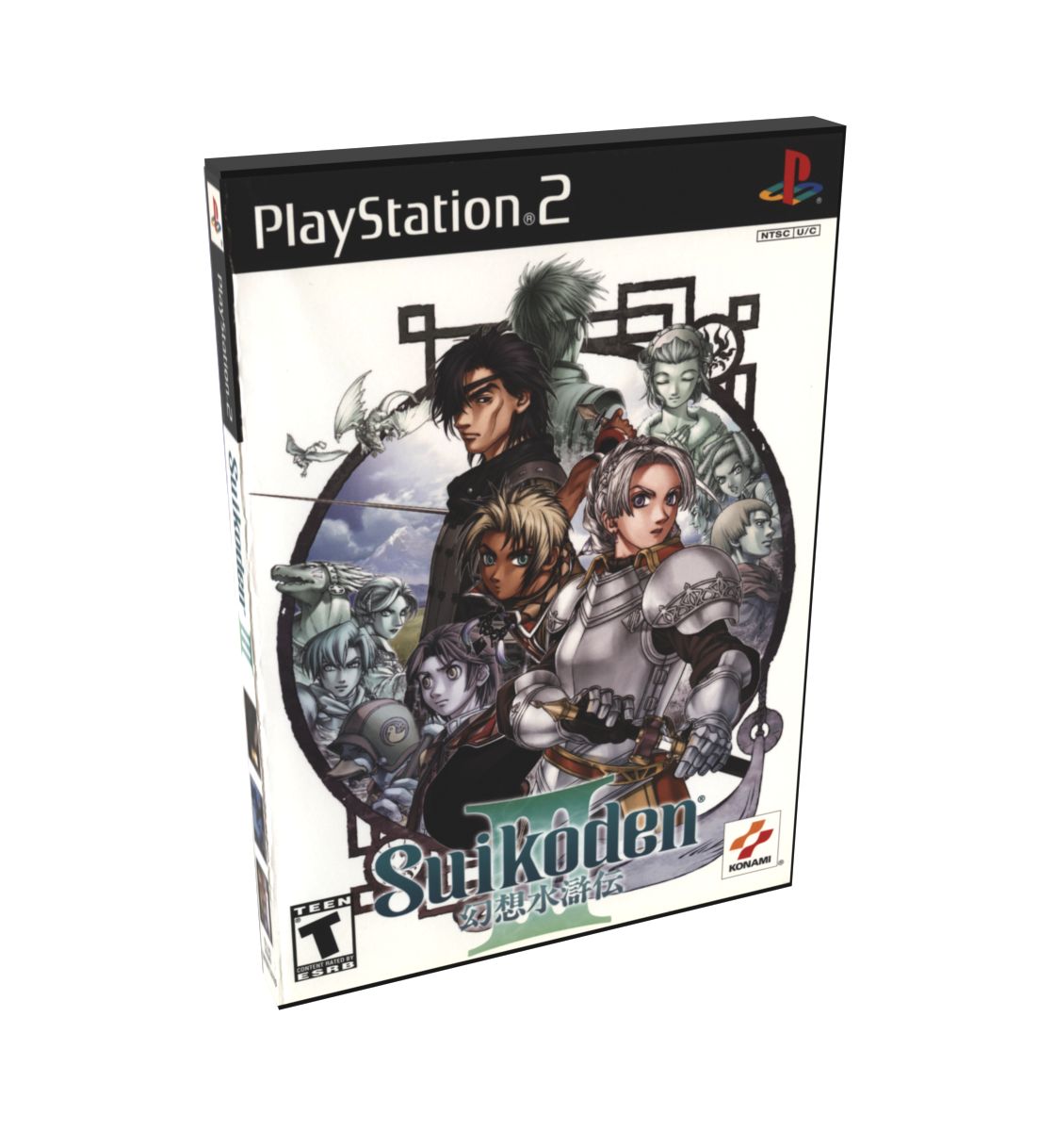 Suikoden III | NTSC | Playstation 2 | PS2 | En | Reproduction Case and Booklet - NO GAME