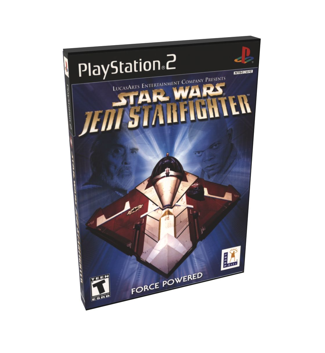 Star Wars Jedi Starfighter | NTSC | Playstation 2 | PS2 | En | Reproduction Case and Booklet - NO GAME