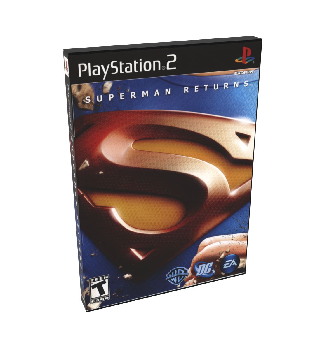 Superman Returns The Videogame | NTSC | Playstation 2 | PS2 | En | Reproduction Case and Booklet - NO GAME