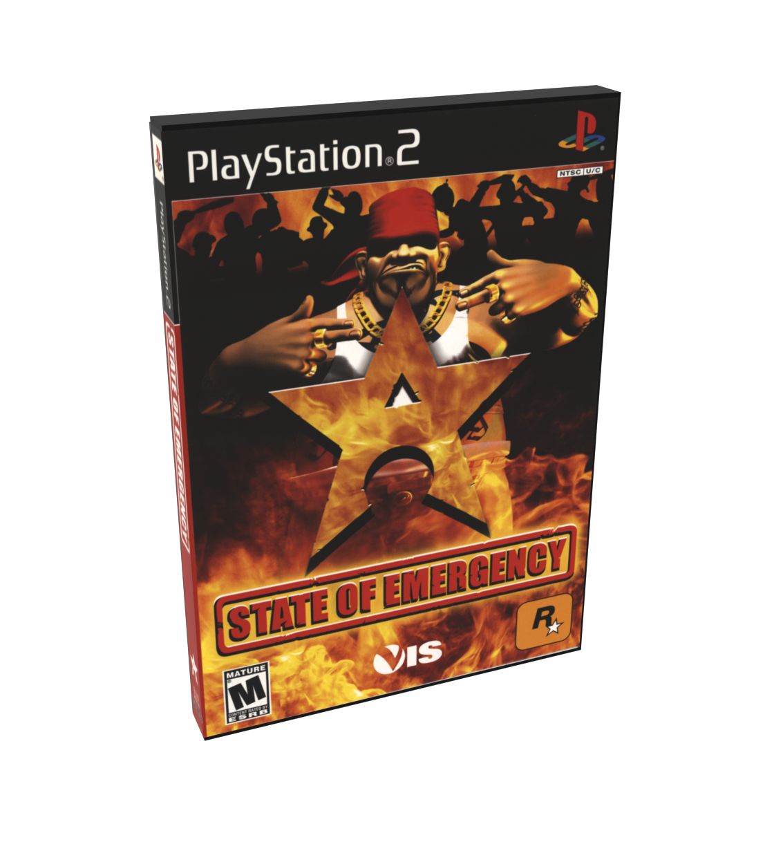 State of Emergency | NTSC | Playstation 2 | PS2 | En | Reproduction Case and Booklet - NO GAME
