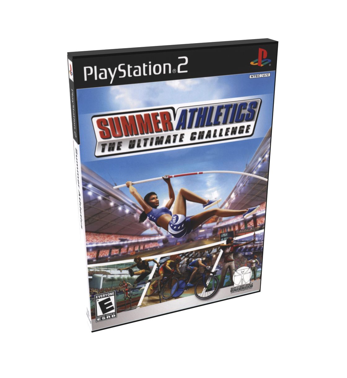 Summer Athletics The Ultimate Challenge | NTSC | Playstation 2 | PS2 | En | Reproduction Case and Booklet - NO GAME