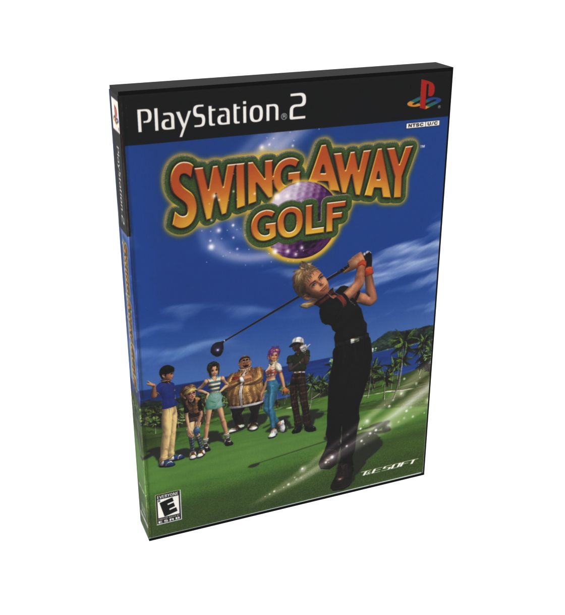 Swing Away Golf | NTSC | Playstation 2 | PS2 | En | Reproduction Case and Booklet - NO GAME