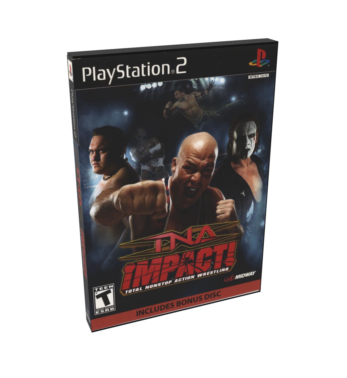 TNA Impact! (Bonus Disc) | NTSC | Playstation 2 | PS2 | En | Reproduction Case and Booklet - NO GAME