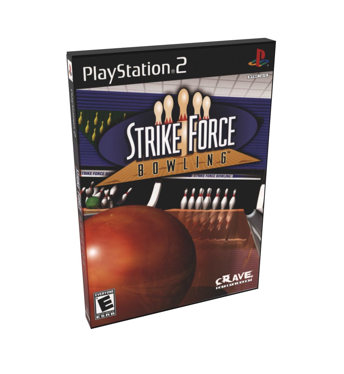 Strike Force Bowling | NTSC | Playstation 2 | PS2 | En | Reproduction Case and Booklet - NO GAME