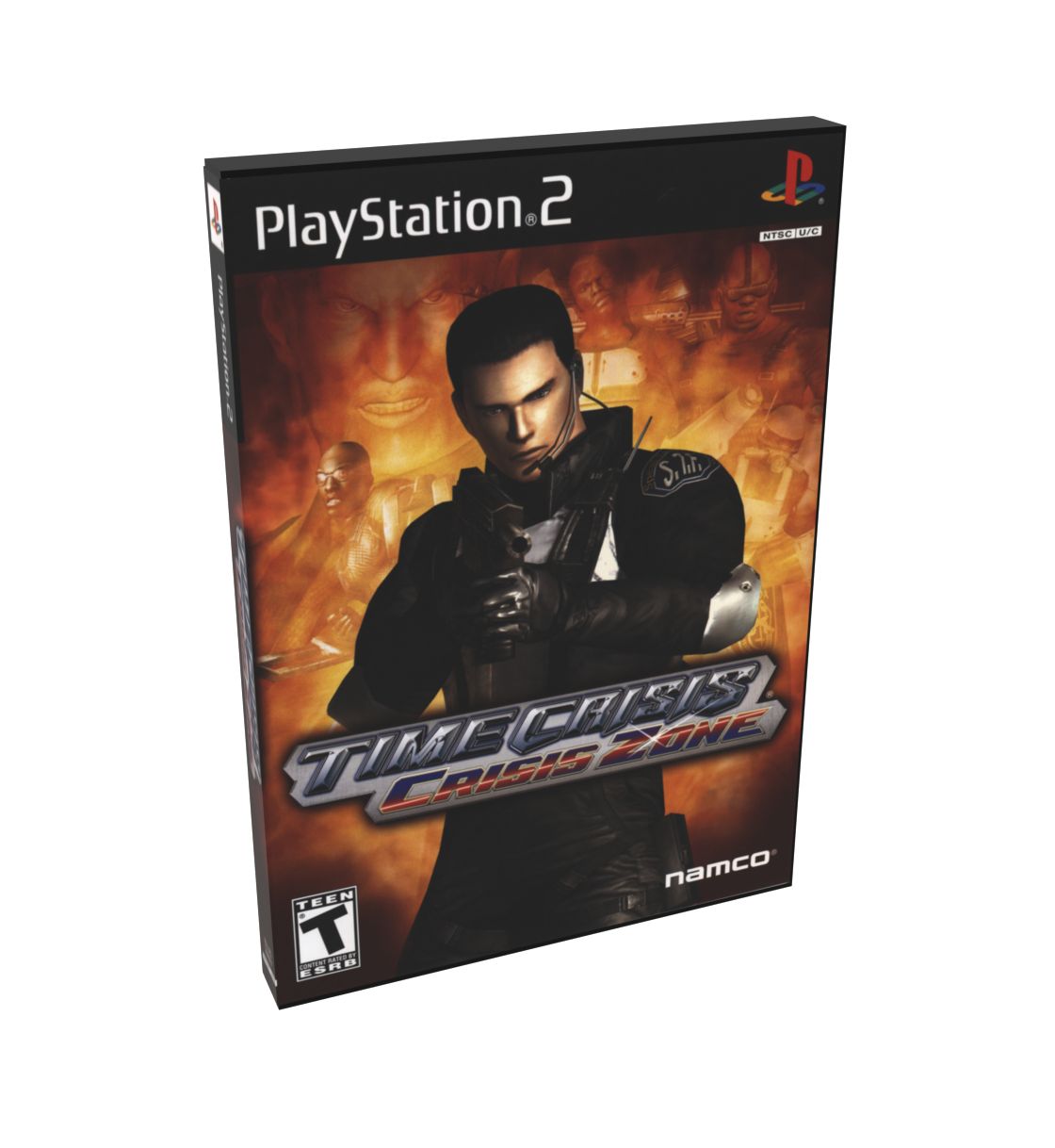 Time Crisis Crisis Zone | NTSC | Playstation 2 | PS2 | En | Reproduction Case and Booklet - NO GAME