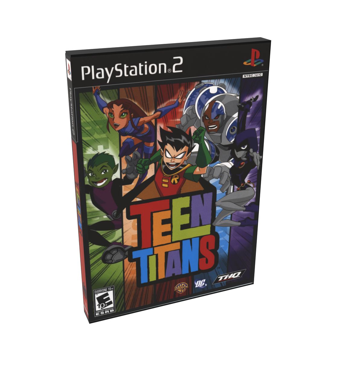 Teen Titans | NTSC | Playstation 2 | PS2 | En | Reproduction Case and Booklet - NO GAME