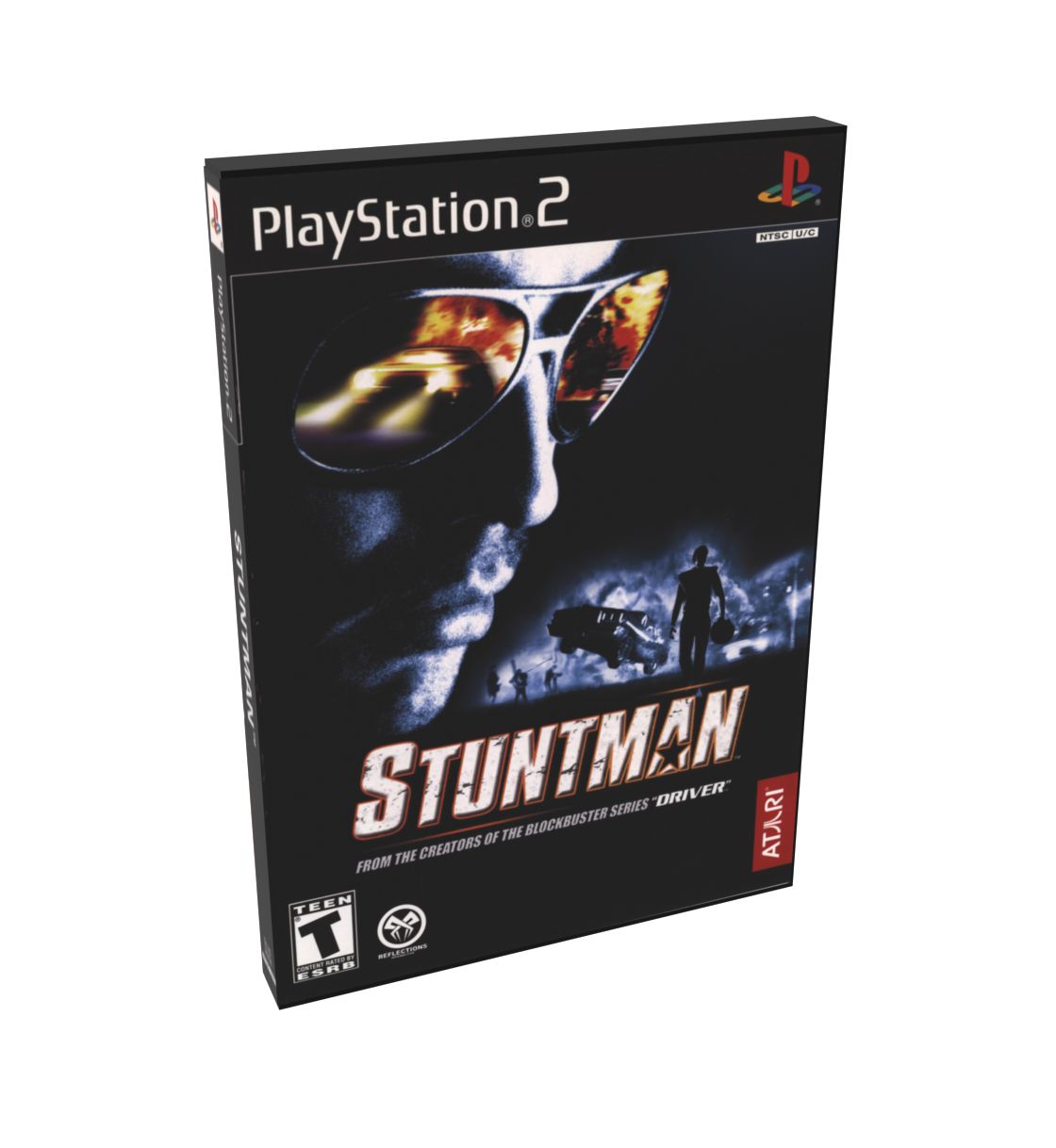Stuntman | NTSC | Playstation 2 | PS2 | En | Reproduction Case and Booklet - NO GAME