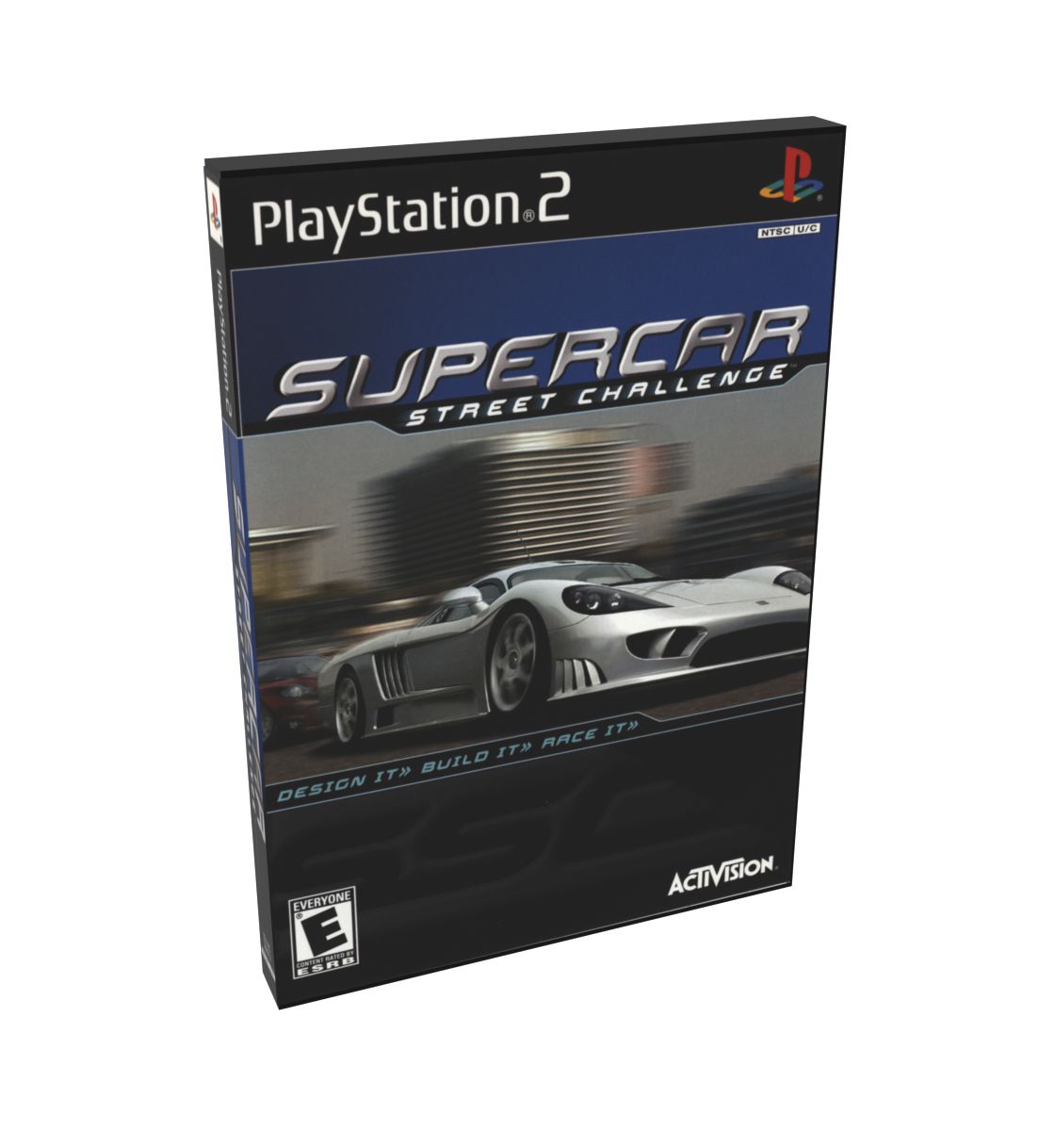 Supercar Street Challenge | NTSC | Playstation 2 | PS2 | En | Reproduction Case and Booklet - NO GAME