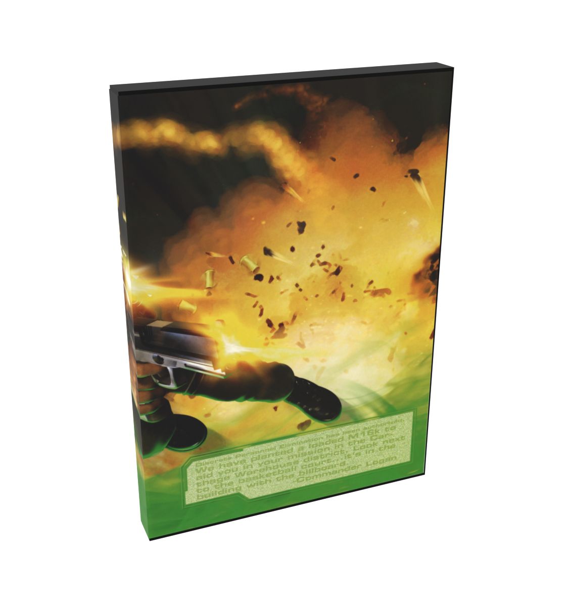 Syphon Filter The Omega Strain (inside) | NTSC | Playstation 2 | PS2 | En | Reproduction Case and Booklet - NO GAME