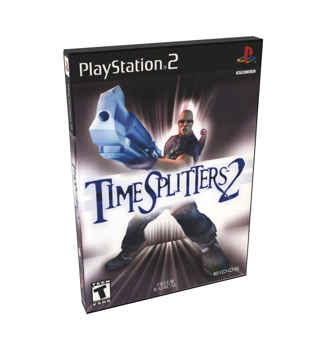 TimeSplitters 2 | NTSC | Playstation 2 | PS2 | En | Reproduction Case and Booklet - NO GAME