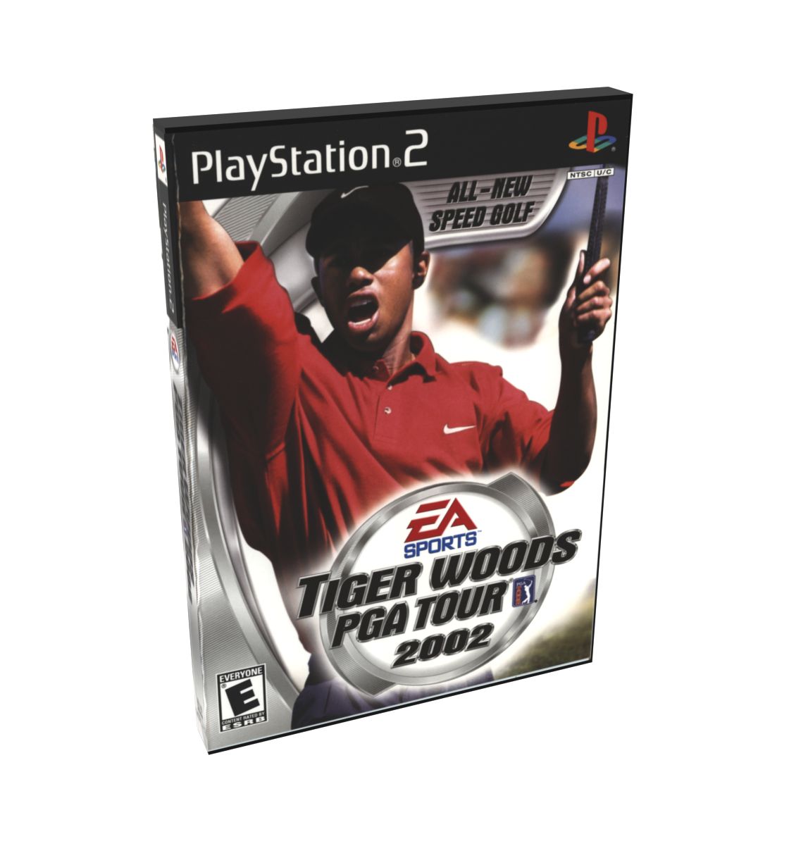 Tiger Woods PGA Tour 2002 | NTSC | Playstation 2 | PS2 | En | Reproduction Case and Booklet - NO GAME