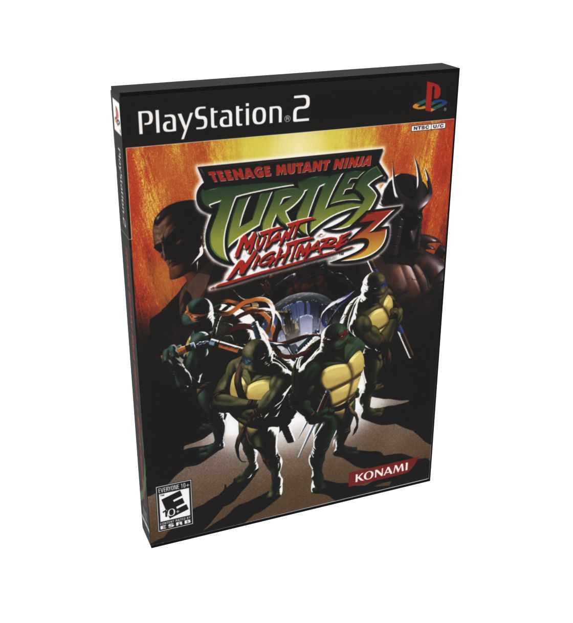 Teenage Mutant Ninja Turtles 3 Mutant Nightmare | NTSC | Playstation 2 | PS2 | En | Reproduction Case and Booklet - NO GAME