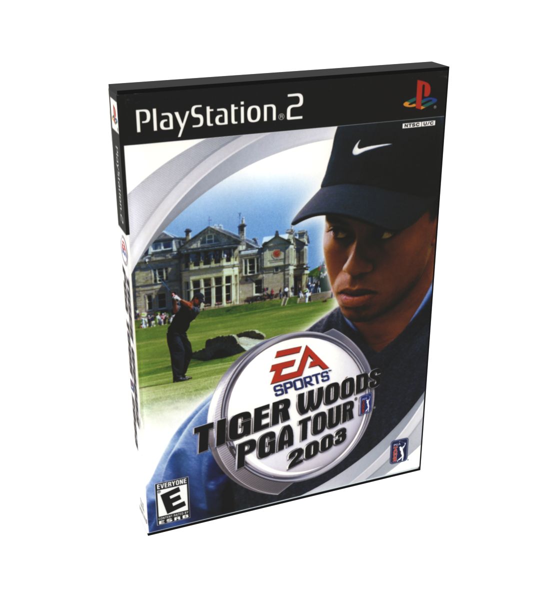 Tiger Woods PGA Tour 2003 (variant) | NTSC | Playstation 2 | PS2 | En | Reproduction Case and Booklet - NO GAME