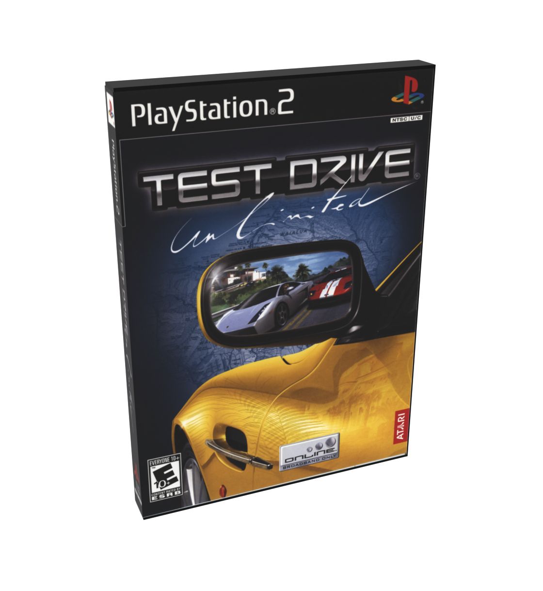 Test Drive Unlimited | NTSC | Playstation 2 | PS2 | En | Reproduction Case and Booklet - NO GAME