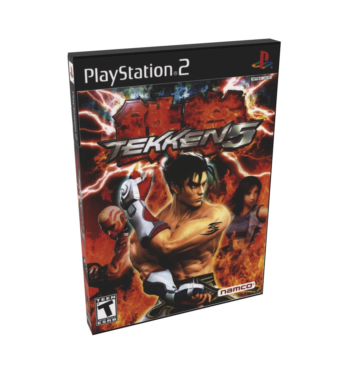 Tekken 5 | NTSC | Playstation 2 | PS2 | En | Reproduction Case and Booklet - NO GAME