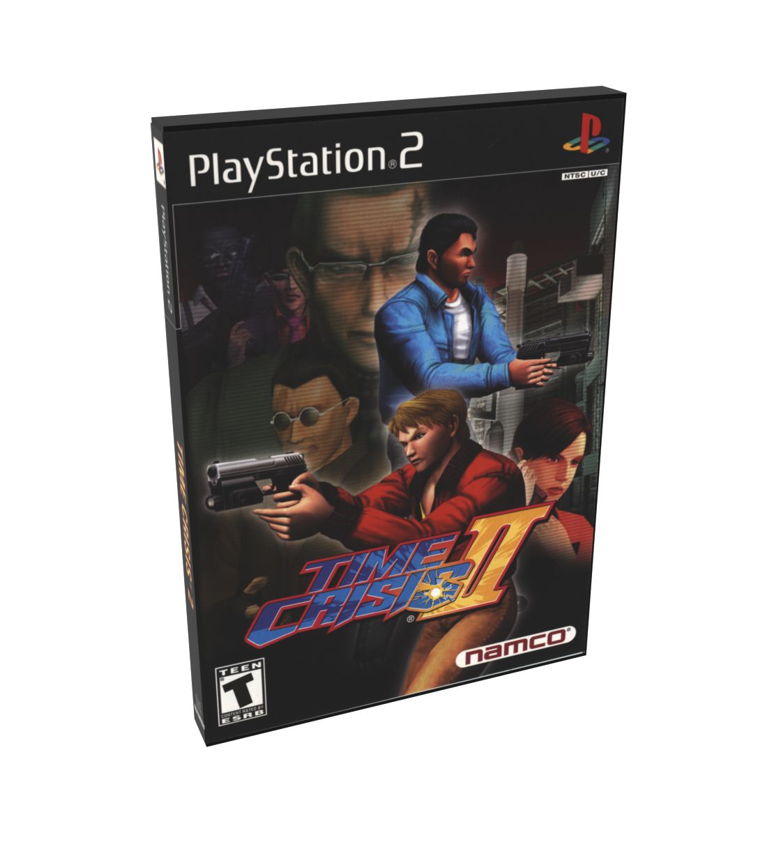 Time Crisis II | NTSC | Playstation 2 | PS2 | En | Reproduction Case and Booklet - NO GAME