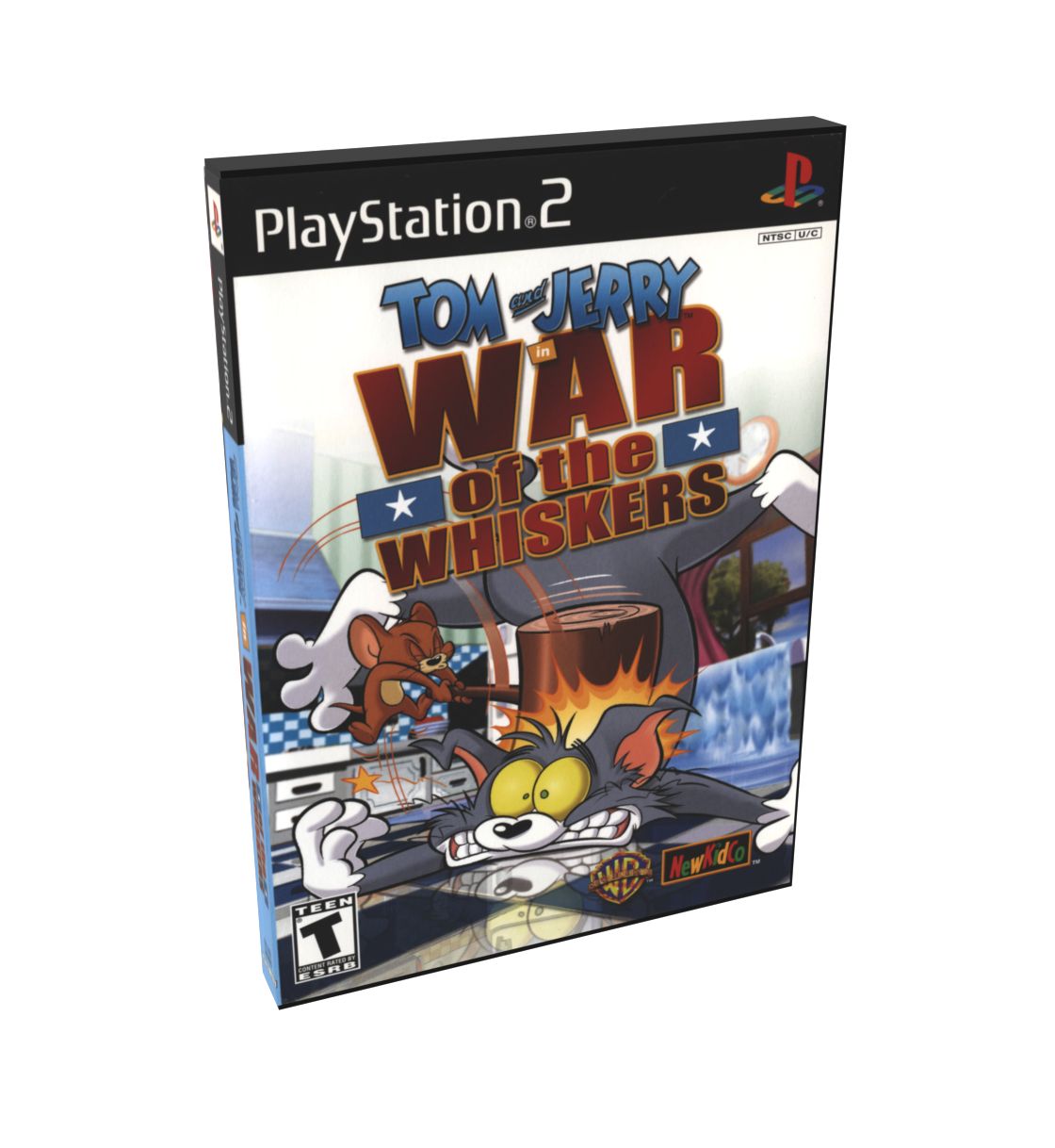Tom &amp; Jerry War of the Whiskers | NTSC | Playstation 2 | PS2 | En | Reproduction Case and Booklet - NO GAME