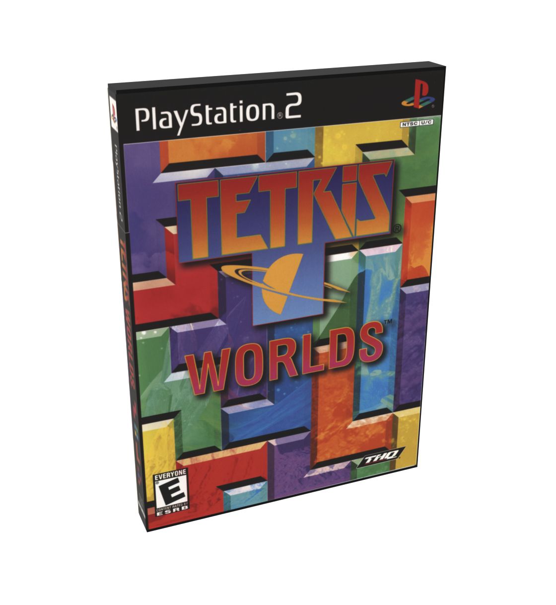 Tetris Worlds | NTSC | Playstation 2 | PS2 | En | Reproduction Case and Booklet - NO GAME