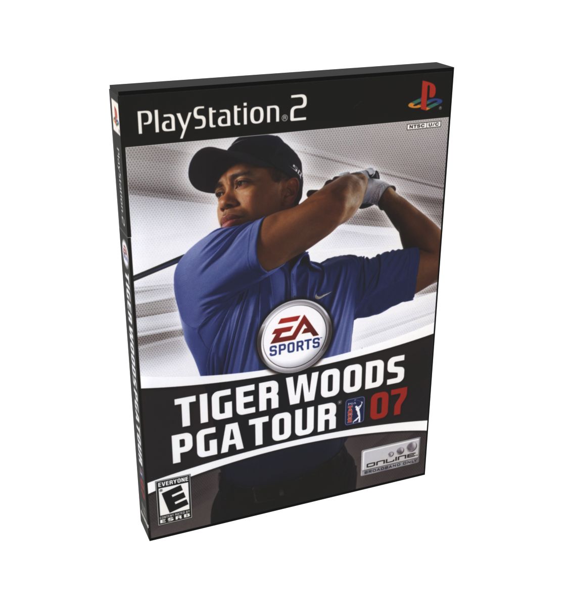 Tiger Woods PGA Tour 07 | NTSC | Playstation 2 | PS2 | En | Reproduction Case and Booklet - NO GAME
