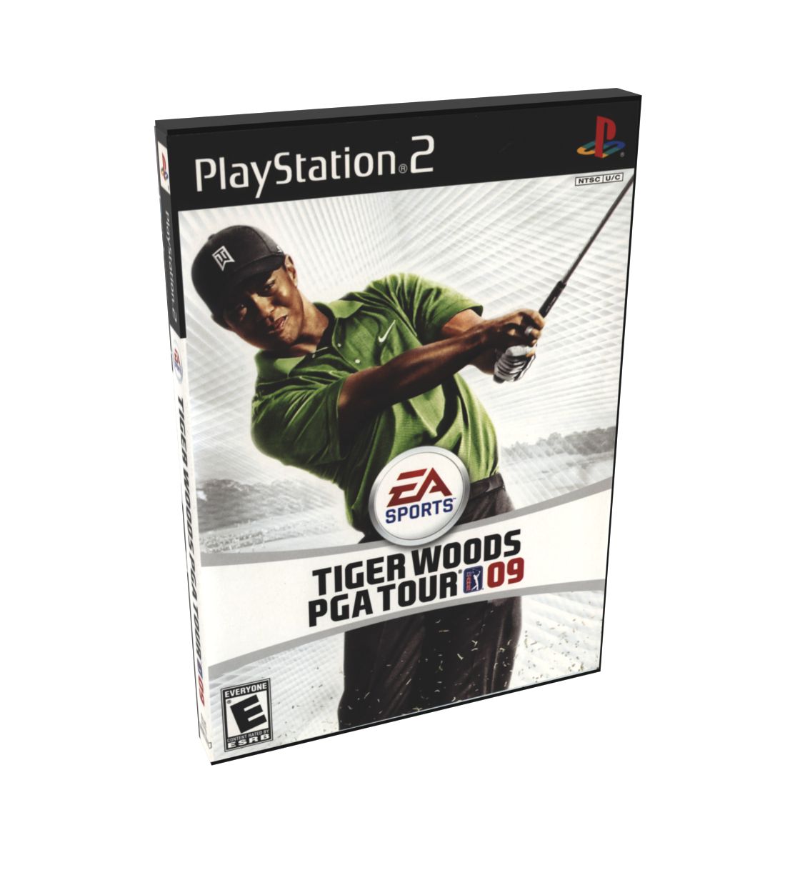 Tiger Woods PGA Tour 09 | NTSC | Playstation 2 | PS2 | En | Reproduction Case and Booklet - NO GAME