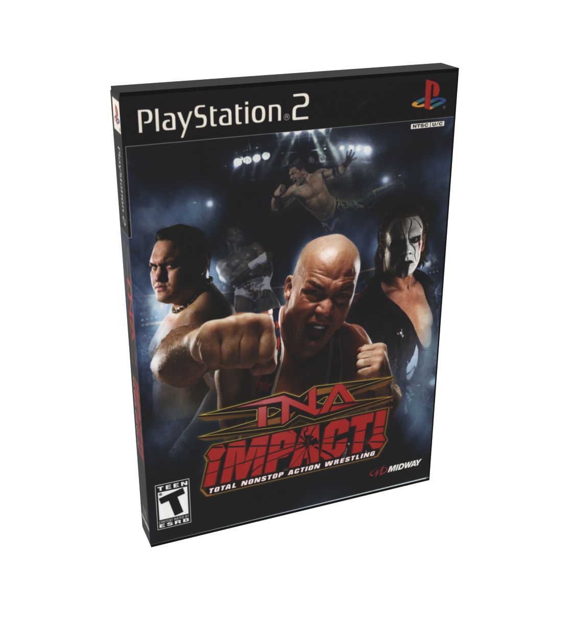 TNA Impact! | NTSC | Playstation 2 | PS2 | En | Reproduction Case and Booklet - NO GAME