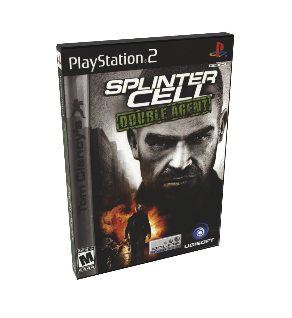 Tom Clancy&#39;s Splinter Cell Double Agent | NTSC | Playstation 2 | PS2 | En | Reproduction Case and Booklet - NO GAME