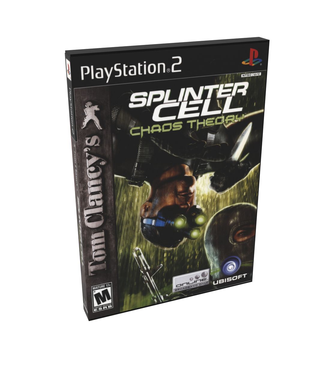 Tom Clancy&#39;s Splinter Cell Chaos Theory | NTSC | Playstation 2 | PS2 | En | Reproduction Case and Booklet - NO GAME