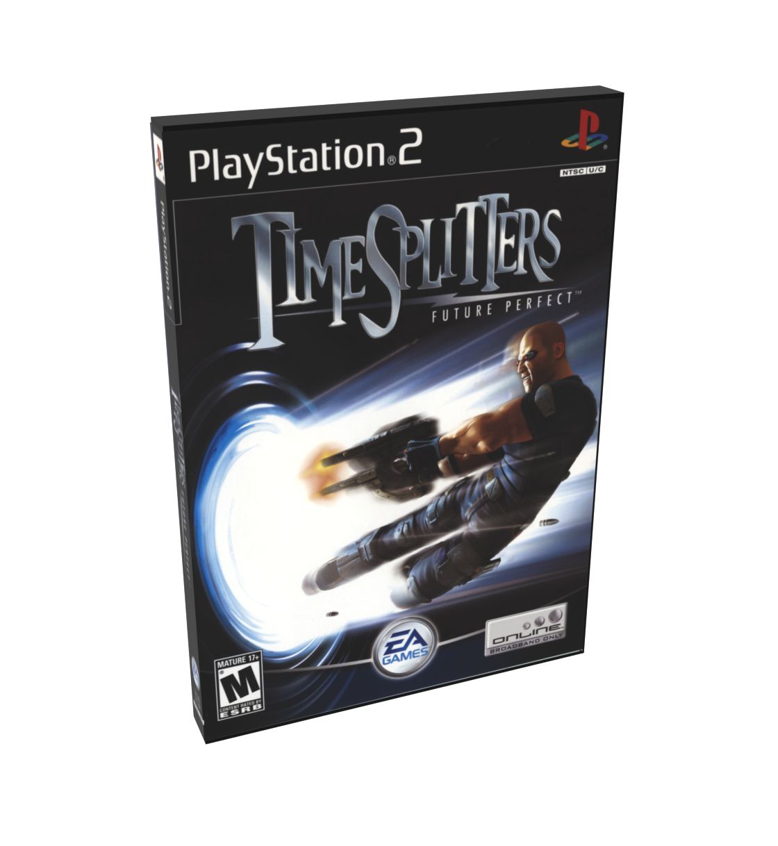 TimeSplitters Future Perfect | NTSC | Playstation 2 | PS2 | En | Reproduction Case and Booklet - NO GAME