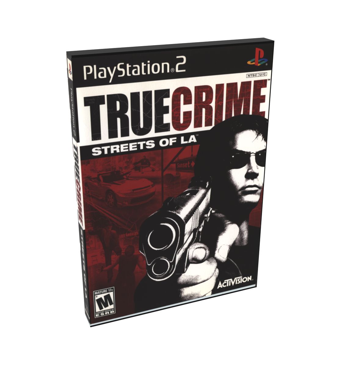 True Crime Streets of L.A. | NTSC | Playstation 2 | PS2 | En | Reproduction Case and Booklet - NO GAME