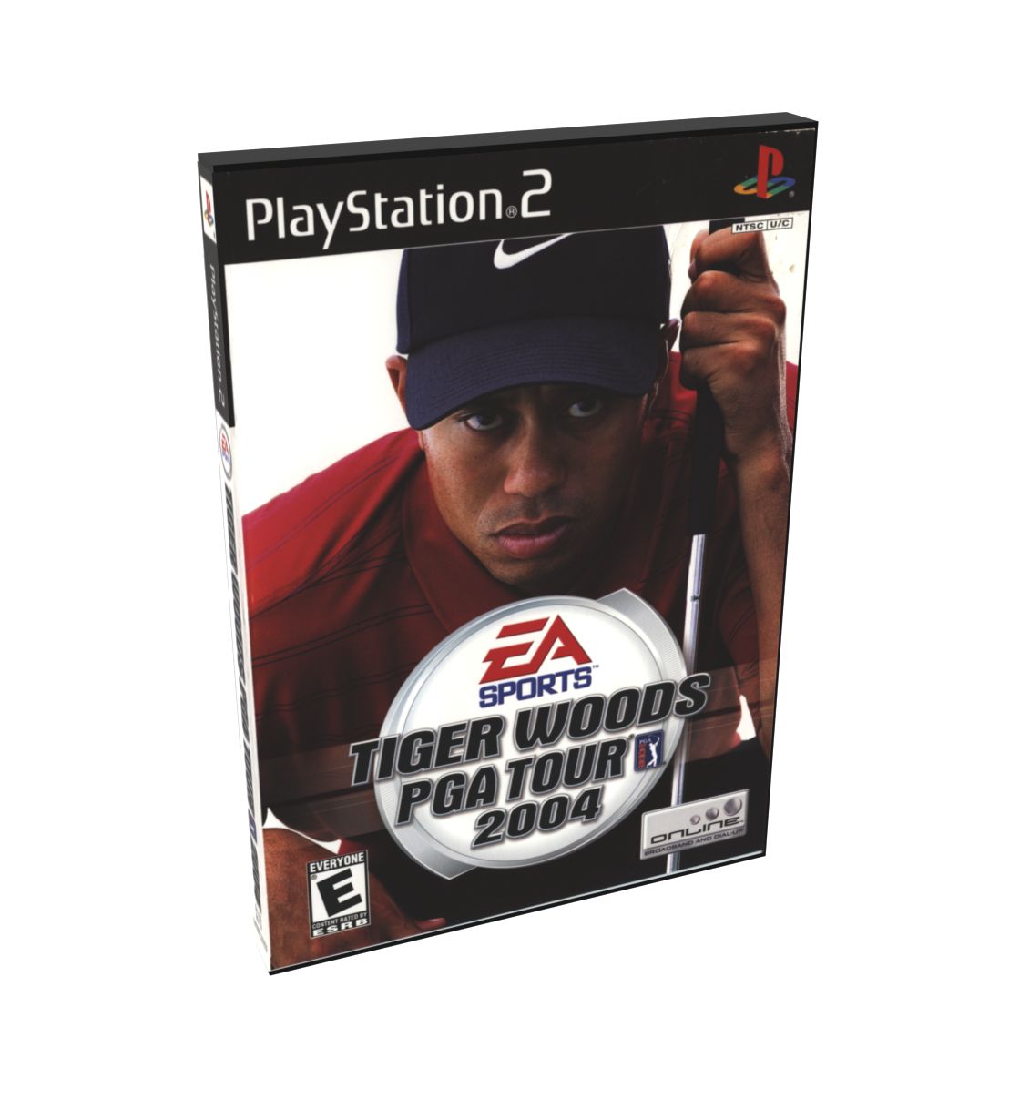 Tiger Woods PGA Tour 2004 | NTSC | Playstation 2 | PS2 | En | Reproduction Case and Booklet - NO GAME