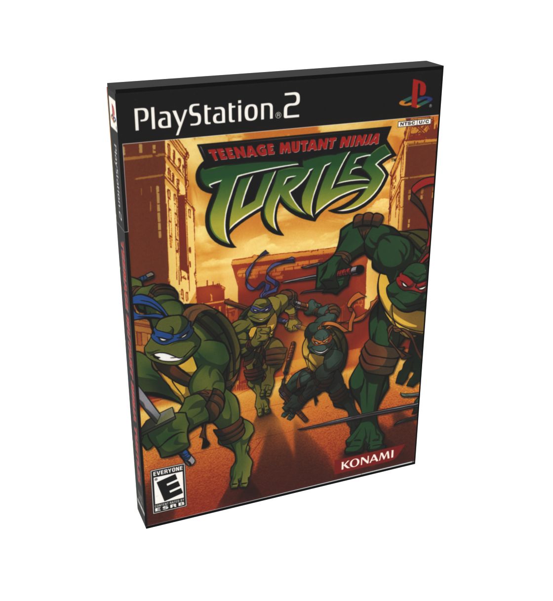 Teenage Mutant Ninja Turtles | NTSC | Playstation 2 | PS2 | En | Reproduction Case and Booklet - NO GAME
