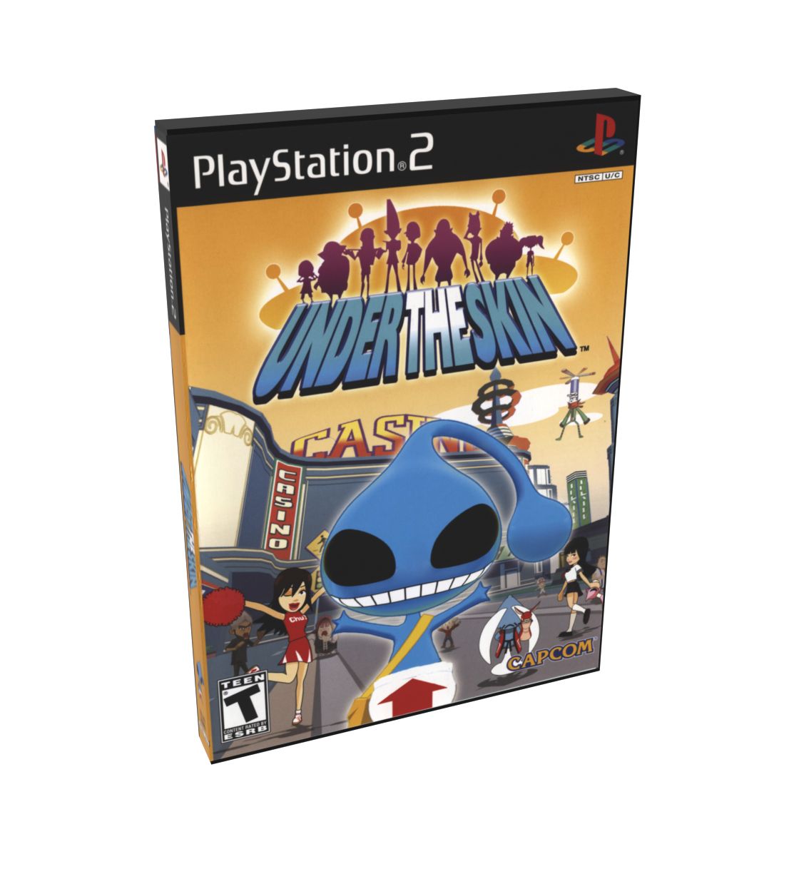 Under the Skin | NTSC | Playstation 2 | PS2 | En | Reproduction Case and Booklet - NO GAME