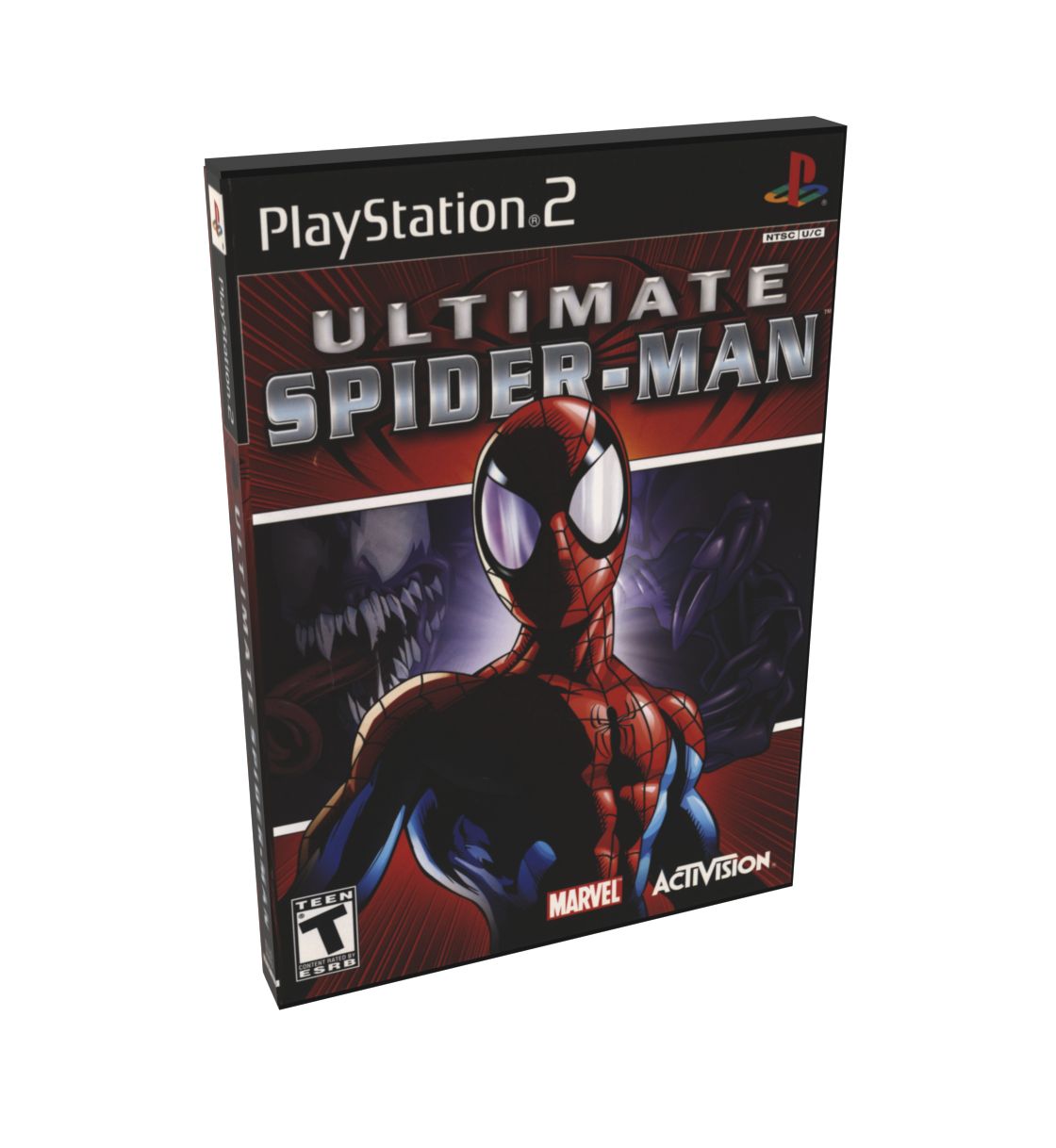 Ultimate Spider Man | NTSC | Playstation 2 | PS2 | En | Reproduction Case and Booklet - NO GAME