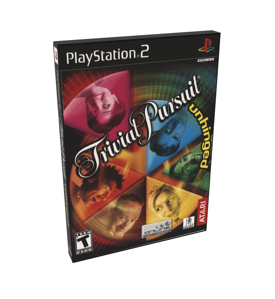 Trivial Pursuit Unhinged | NTSC | Playstation 2 | PS2 | En | Reproduction Case and Booklet - NO GAME