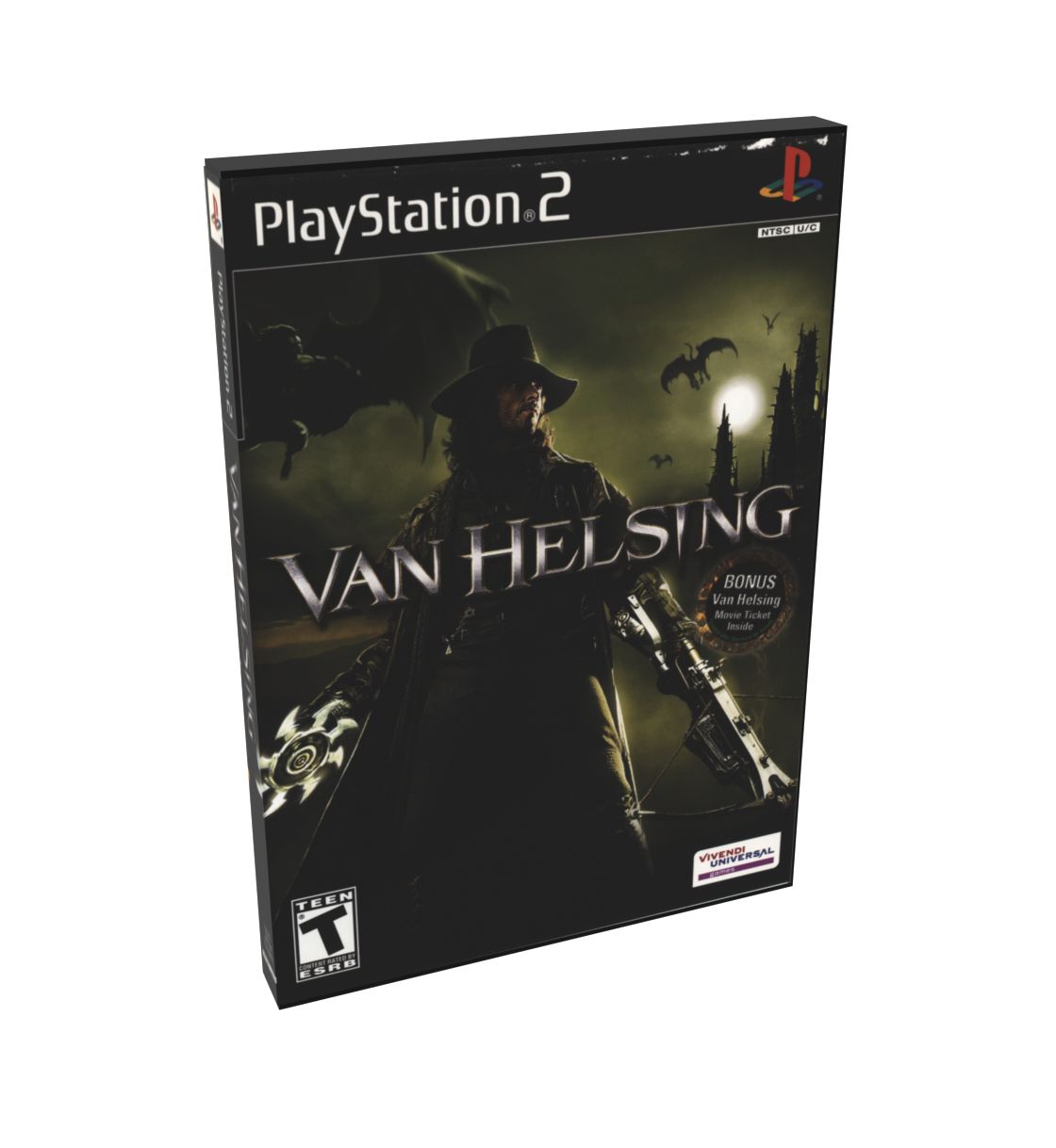 Van Helsing (Movie) | NTSC | Playstation 2 | PS2 | En | Reproduction Case and Booklet - NO GAME