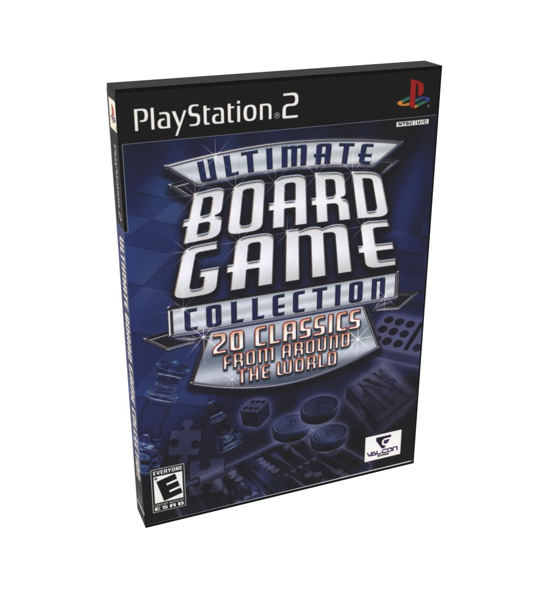 Ultimate Board Game Collection | NTSC | Playstation 2 | PS2 | En | Reproduction Case and Booklet - NO GAME