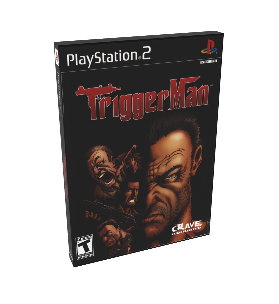 Trigger Man | NTSC | Playstation 2 | PS2 | En | Reproduction Case and Booklet - NO GAME