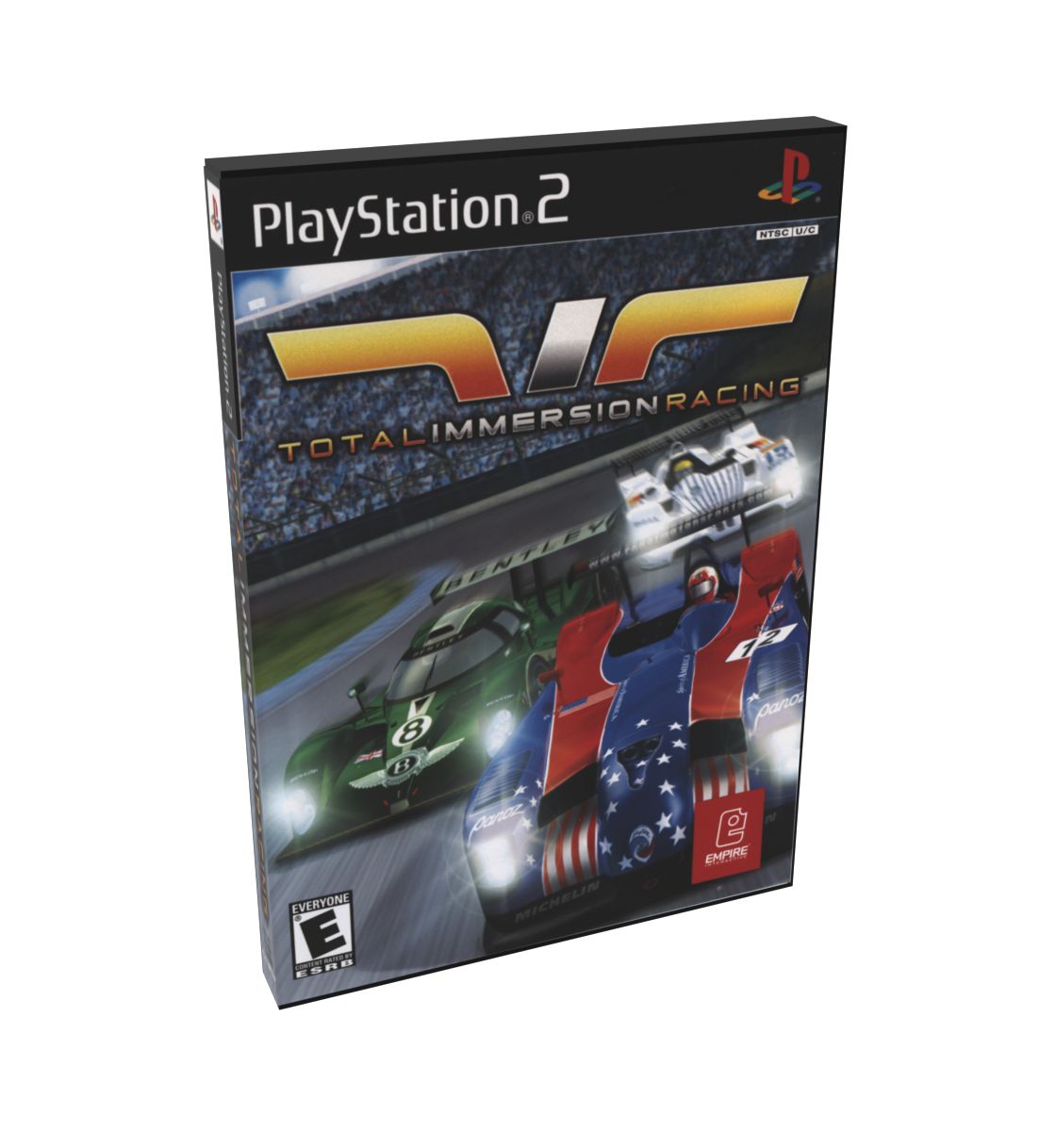 Total Immersion Racing | NTSC | Playstation 2 | PS2 | En | Reproduction Case and Booklet - NO GAME