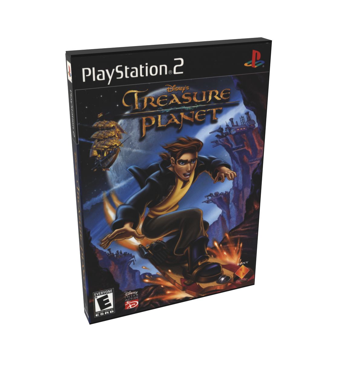 Treasure Planet (Disney&#39;s) | NTSC | Playstation 2 | PS2 | En | Reproduction Case and Booklet - NO GAME