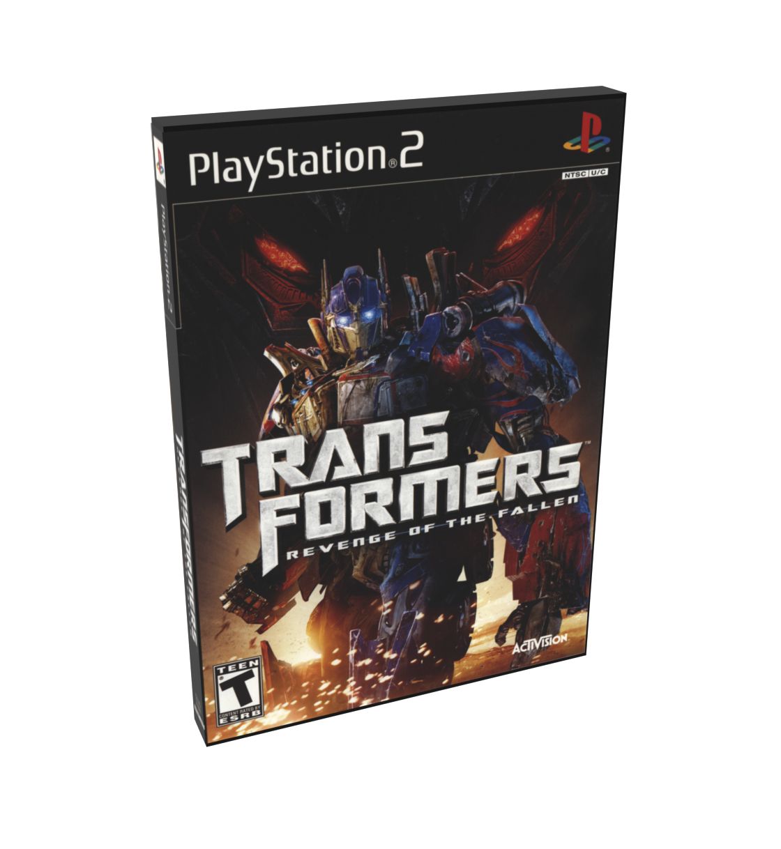 Transformers Revenge of the Fallen | NTSC | Playstation 2 | PS2 | En | Reproduction Case and Booklet - NO GAME