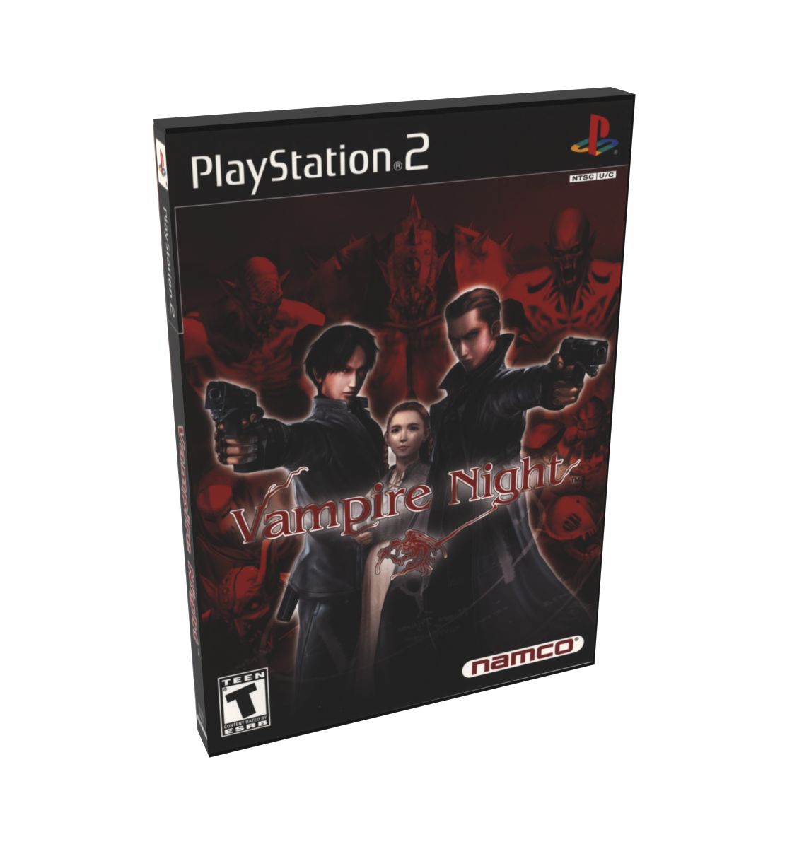 Vampire Night | NTSC | Playstation 2 | PS2 | En | Reproduction Case and Booklet - NO GAME